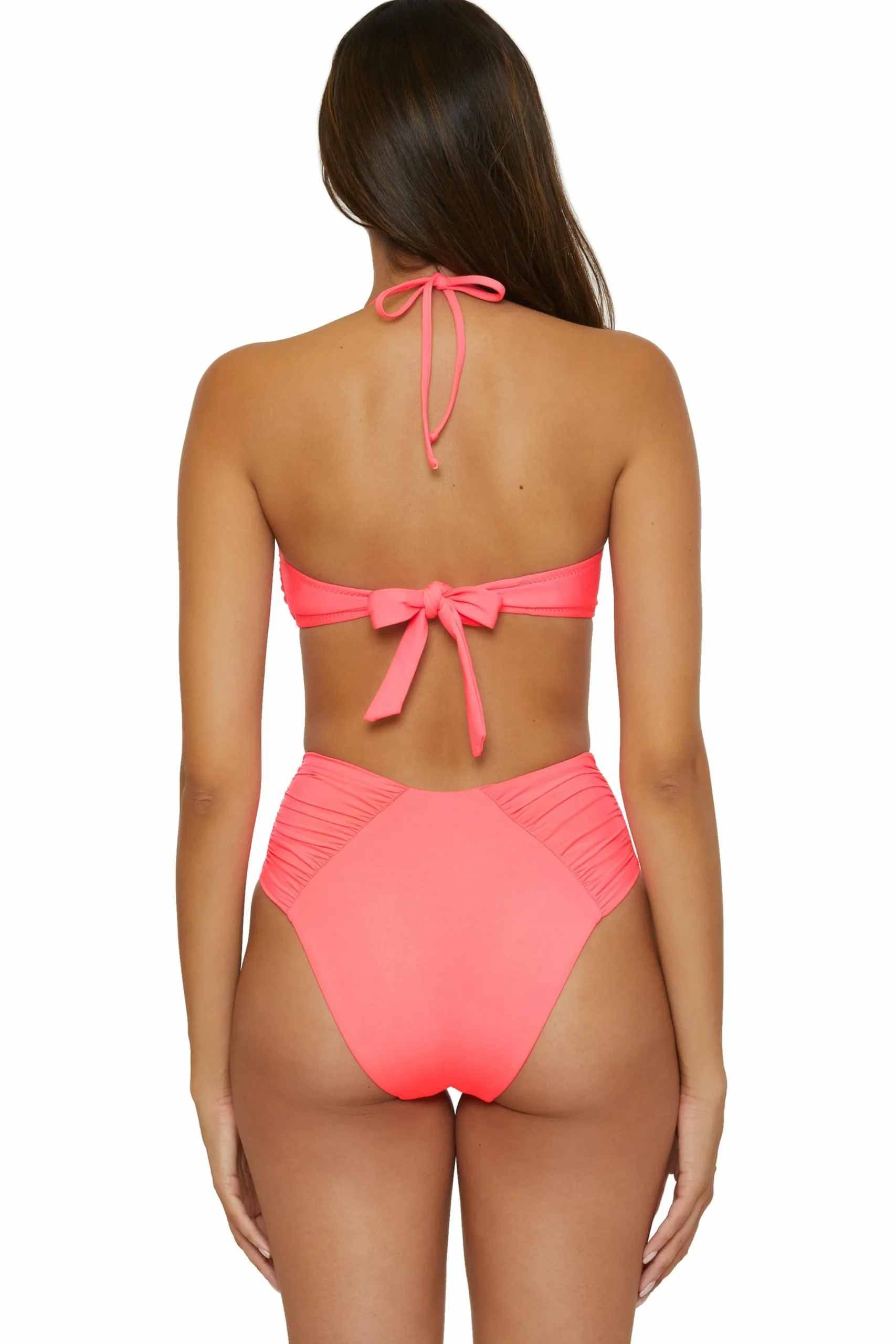 Becca D-Bra|Underwire Bra>COLOR CODE BANDEAU |BELLFLOWER|FIRE|CORAL REEF|PEACOCK