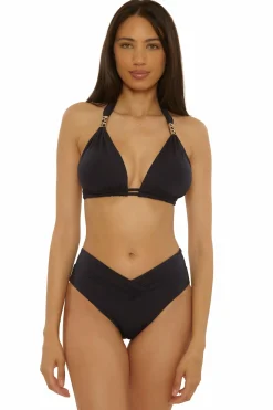 Becca D-Bra|Triangle>COLOR CODE D SLIDER |BLACK