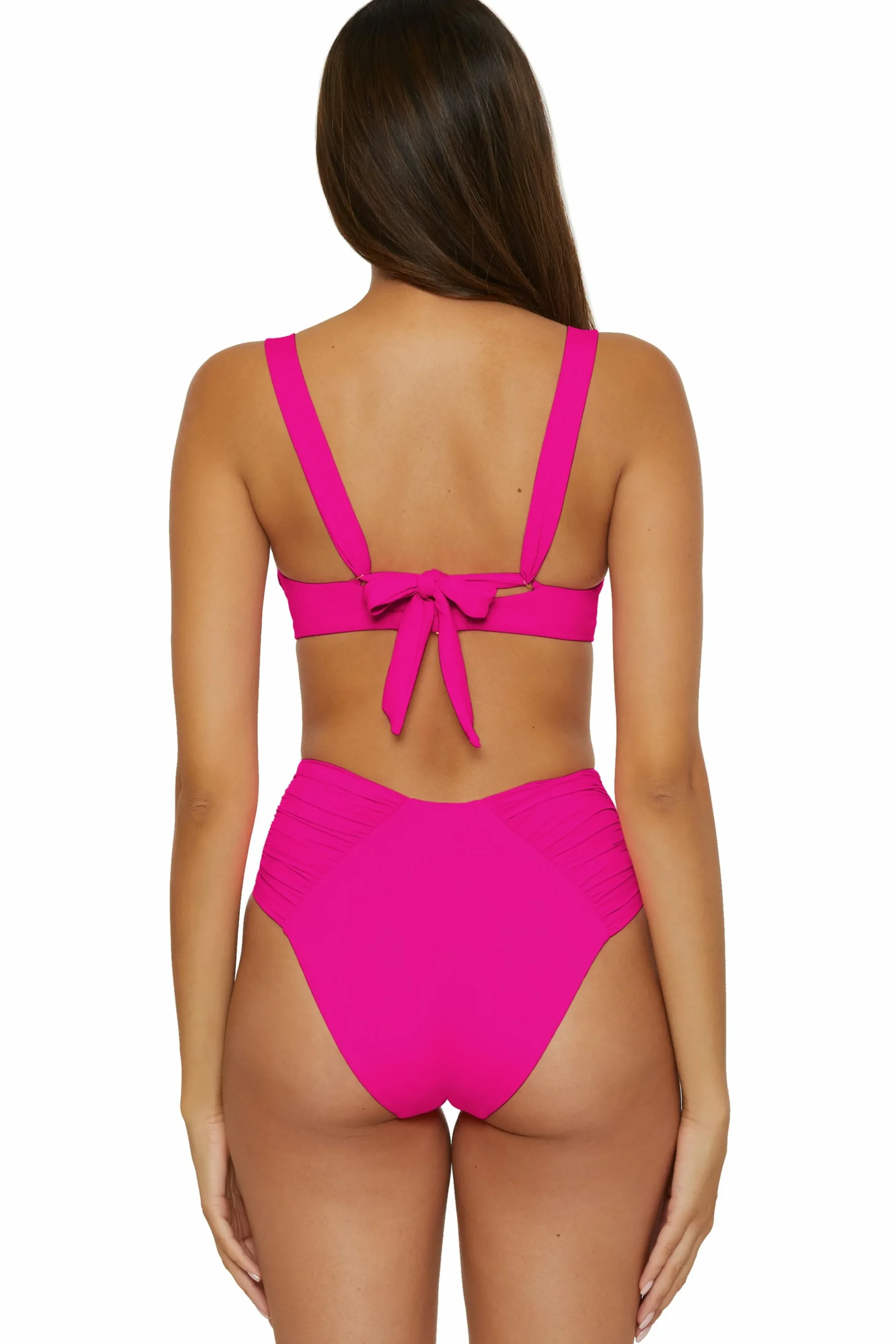 Becca High Waist>COLOR CODE FRENCH CUT |AZALEA|EMERALD|CORAL REEF
