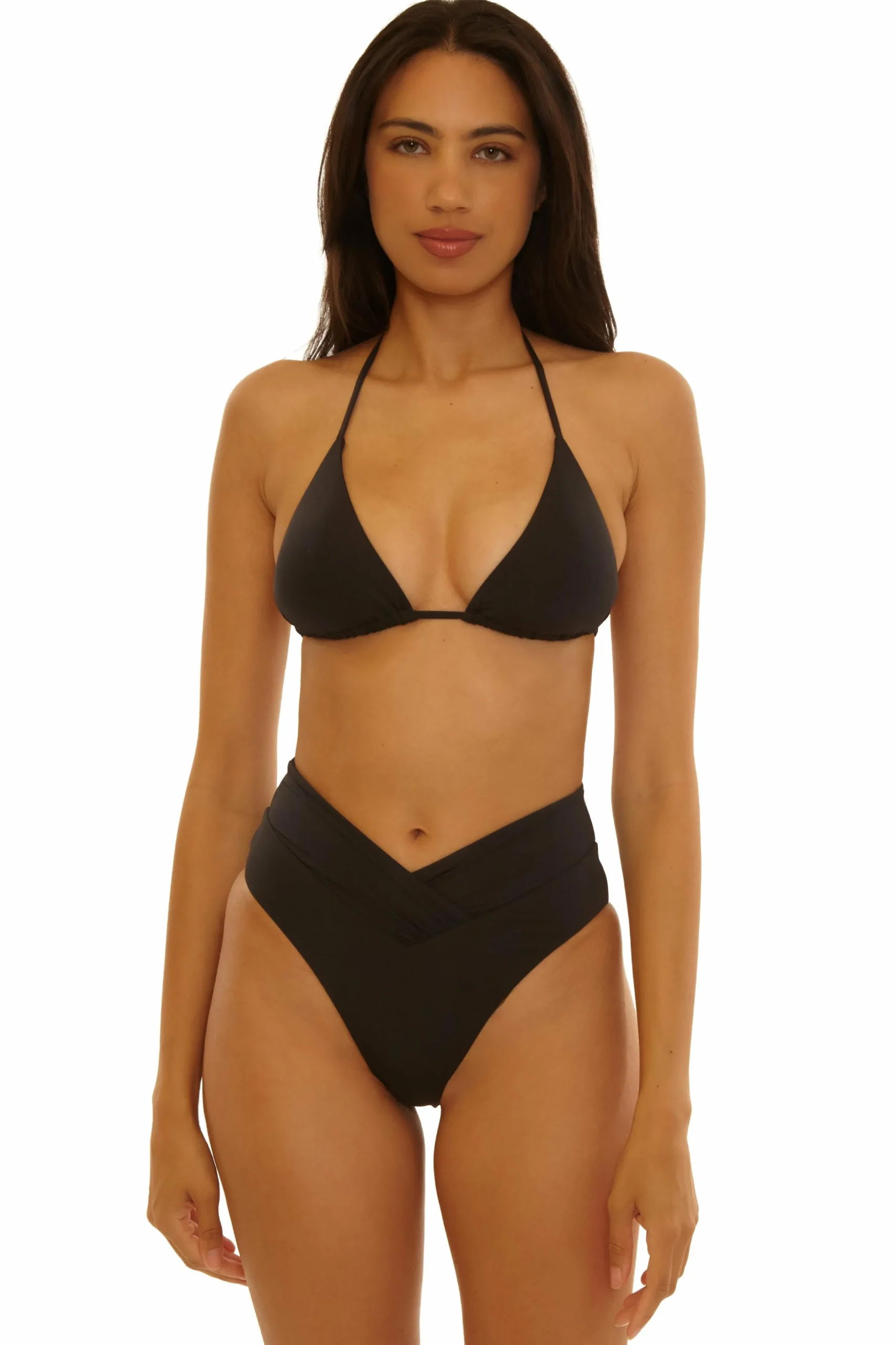 Becca High Waist>COLOR CODE FRENCH CUT |BLACK