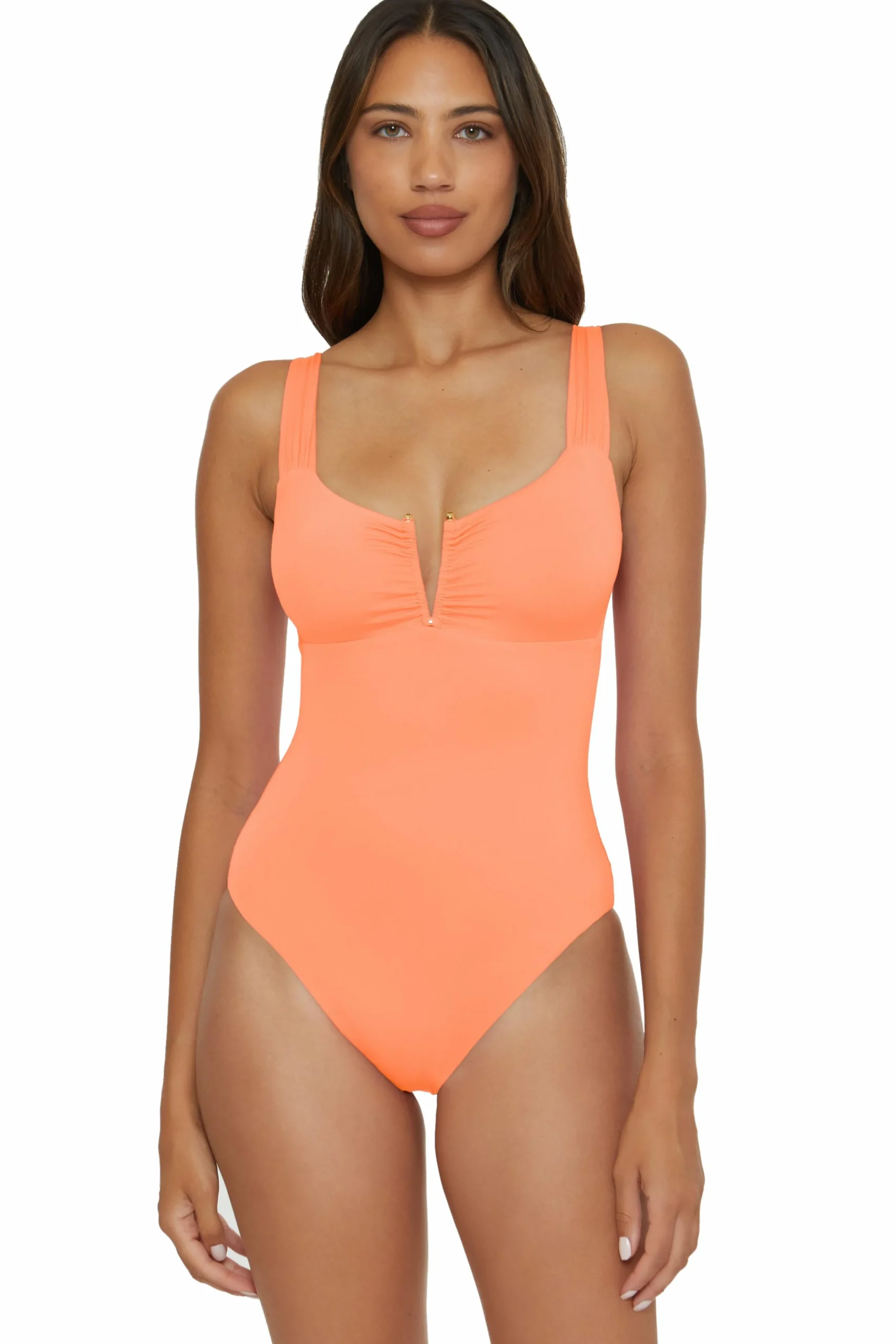 Becca Plunge Neck>COLOR CODE 1PC V-WIRE |MINERAL|WHITE|ORCHID|BLACK|DEEP BLUE