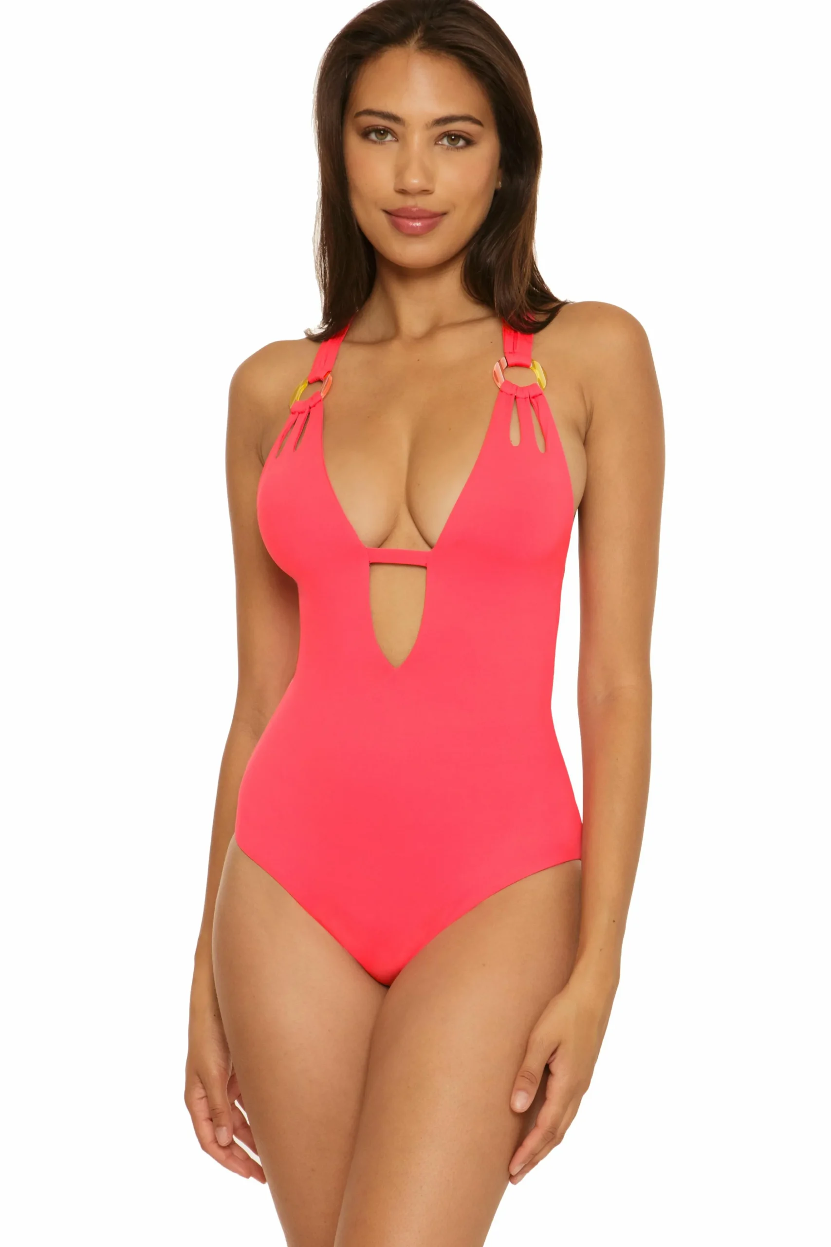 Becca Plunge Neck>COLOR CODE RING 1PC |SUNFLOWER|BLACK|PINK FLAMBE|PEACOCK|GRAPEFRUIT