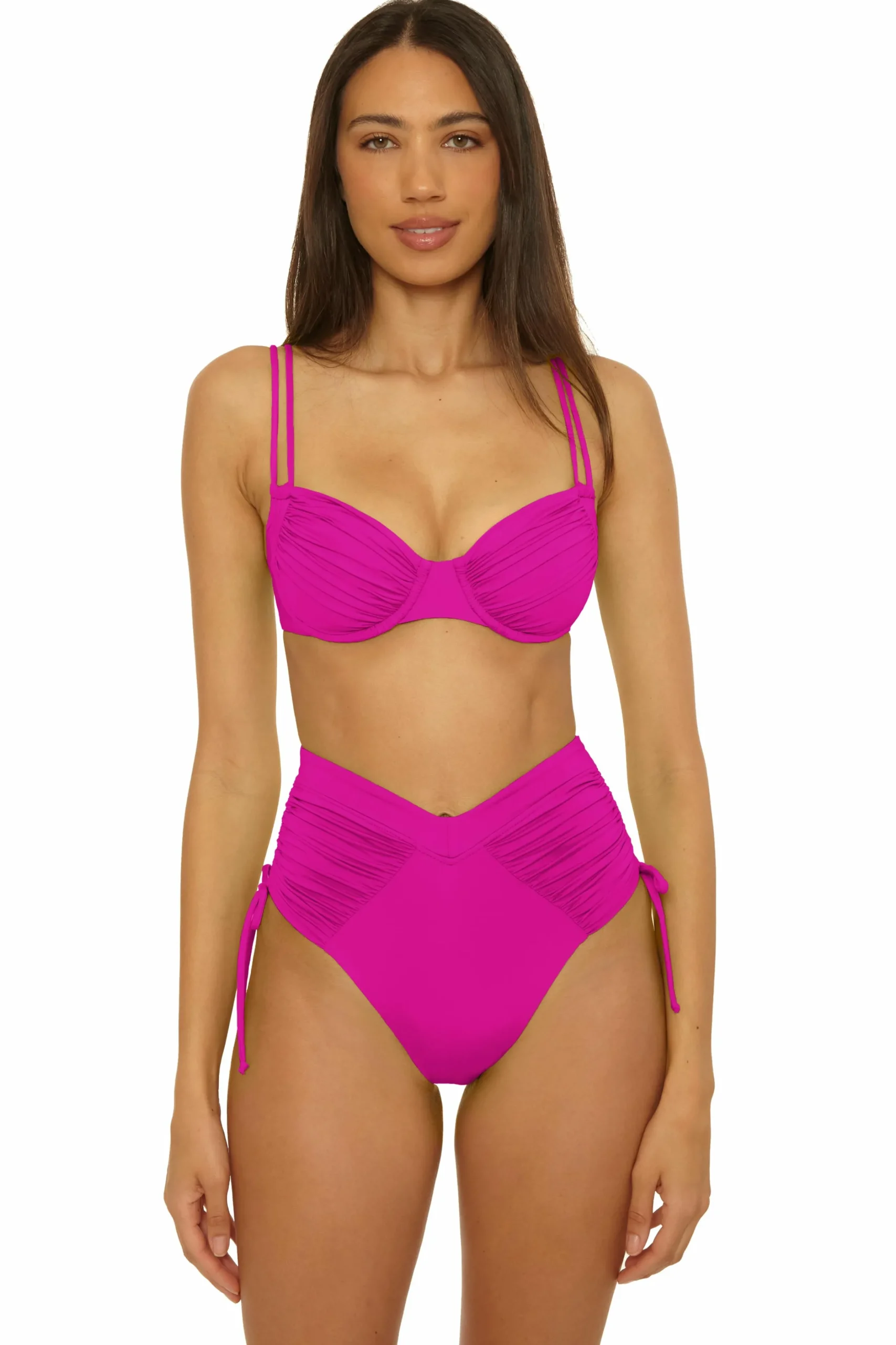 Becca D-Bra|Underwire Bra>COLOR CODE UNDERWIRE |HIBISCUS|MEADOW