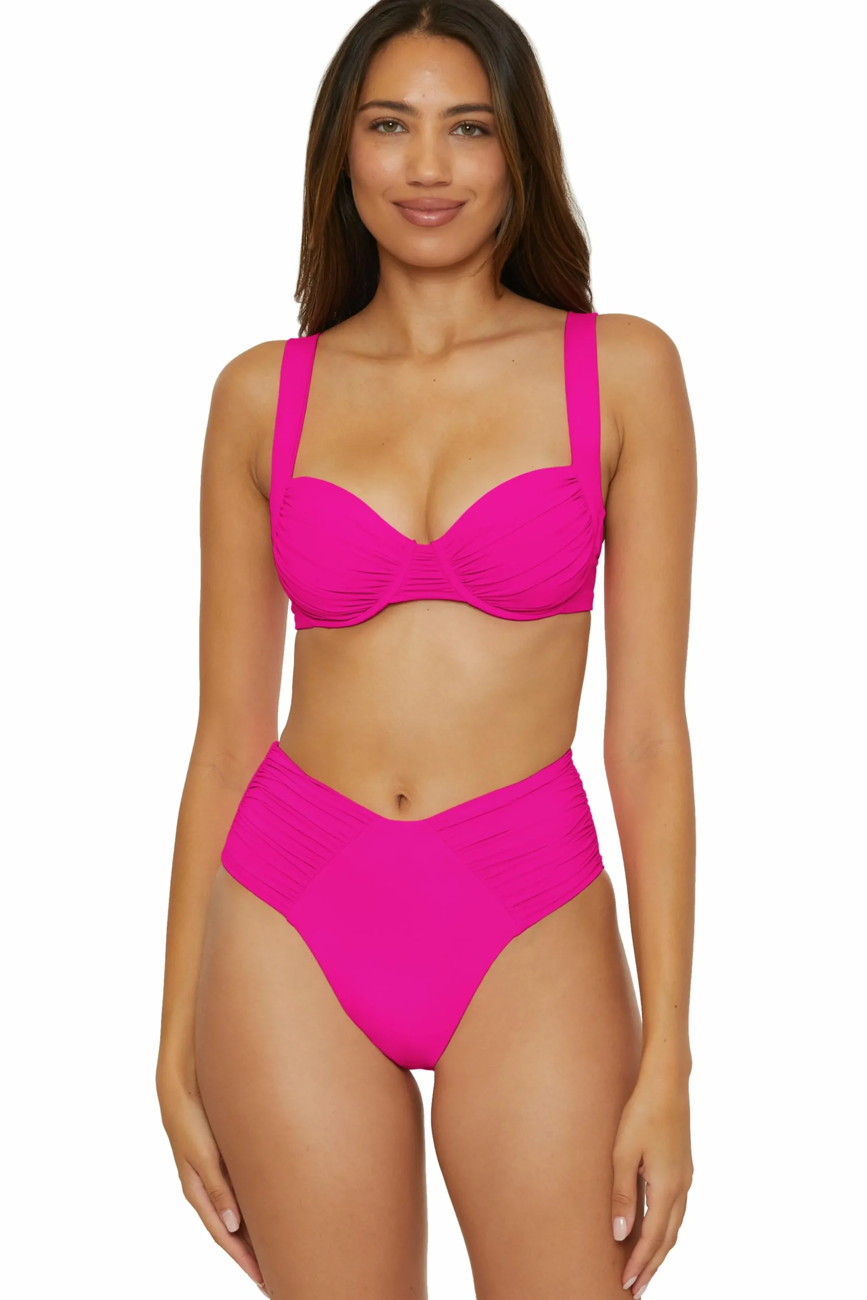 Becca D-Bra|Reversible / Multi-Way>COLOR CODE UNDERWIRE |AZALEA|EMERALD|CORAL REEF|BLACK