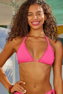 Becca D-Bra|Triangle>FRILLS TRIANGLE TOP |PUNCH
