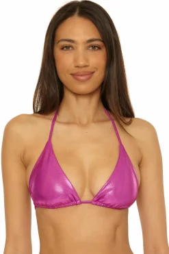 Becca D-Bra|Triangle>LIQUID METAL TRIANGLE |HIBISCUS|DRAGON FIRE|GOLD|MEADOW