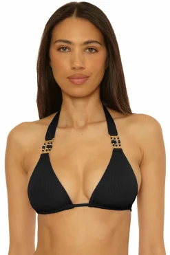 Becca D-Bra|Triangle>MODERN EDGE TRIANGLE |BLACK|COASTAL