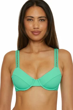 Becca D-Bra|Underwire Bra>MODERN EDGE UNDERWIRE |AQUA SEA