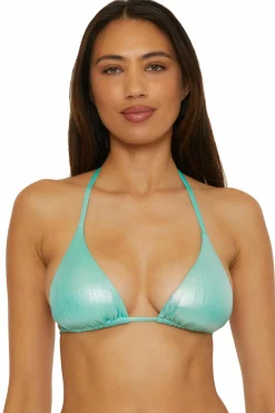 Becca D-Bra|Triangle>ORIGAMI TRIANGLE TOP |AQUA SEA