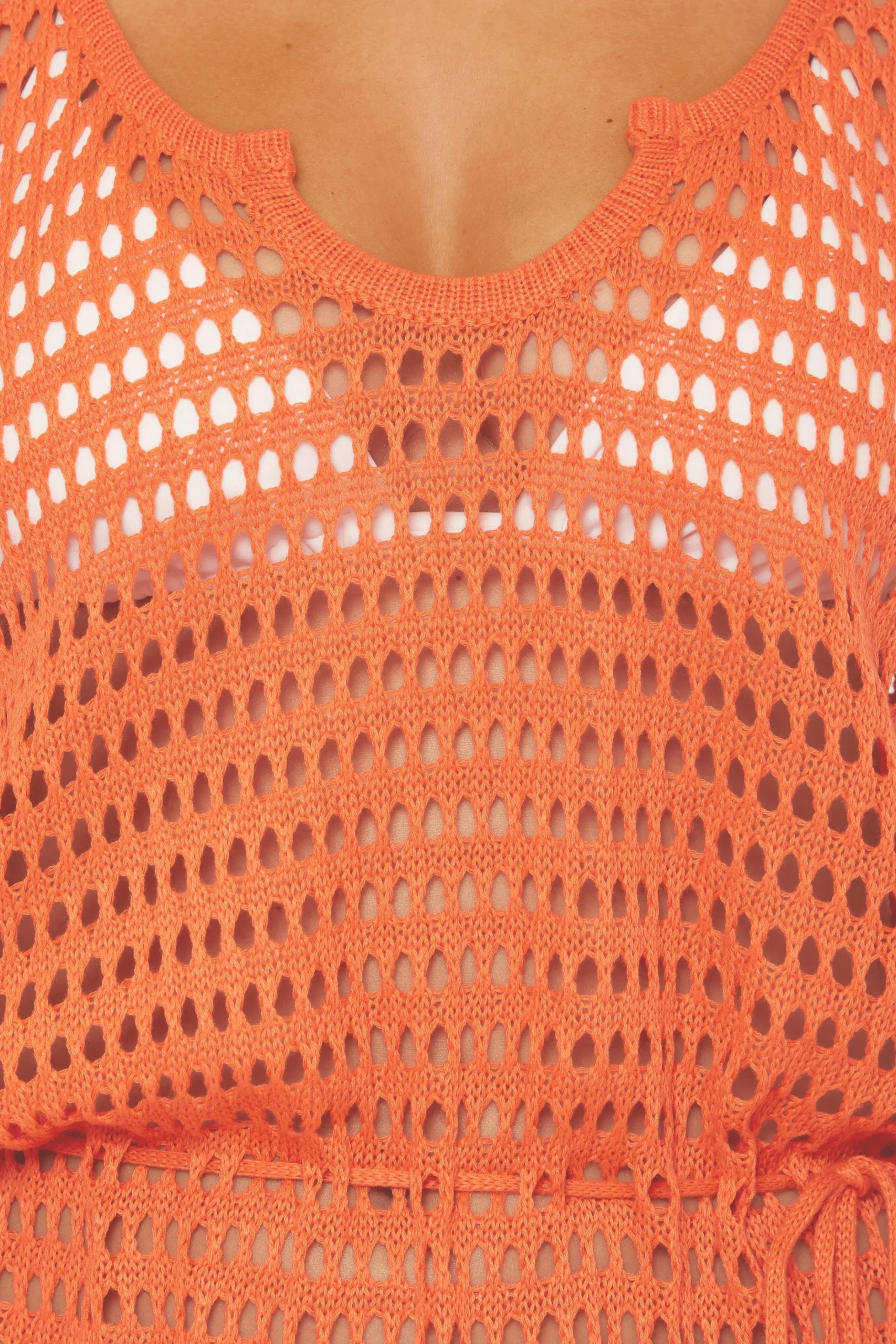 Becca Dresses>PLAYA CROCHET DRESS |CORAL ROSE|OASIS|WHITE
