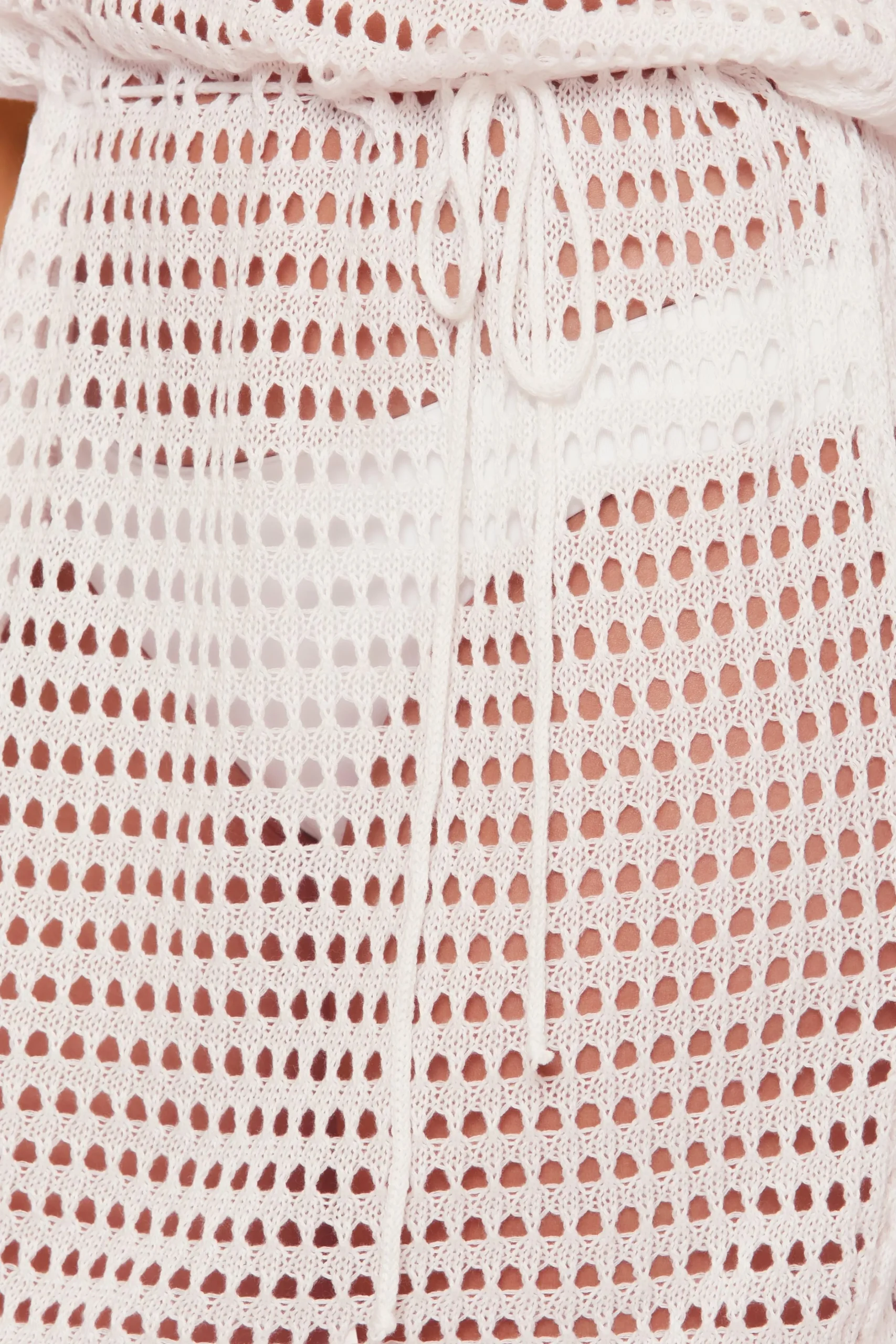 Becca Dresses>PLAYA CROCHET DRESS |CORAL ROSE|OASIS|WHITE