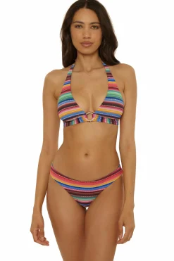 Becca D-Bra|Halter>VALLARTA HALTER TOP |MULTI