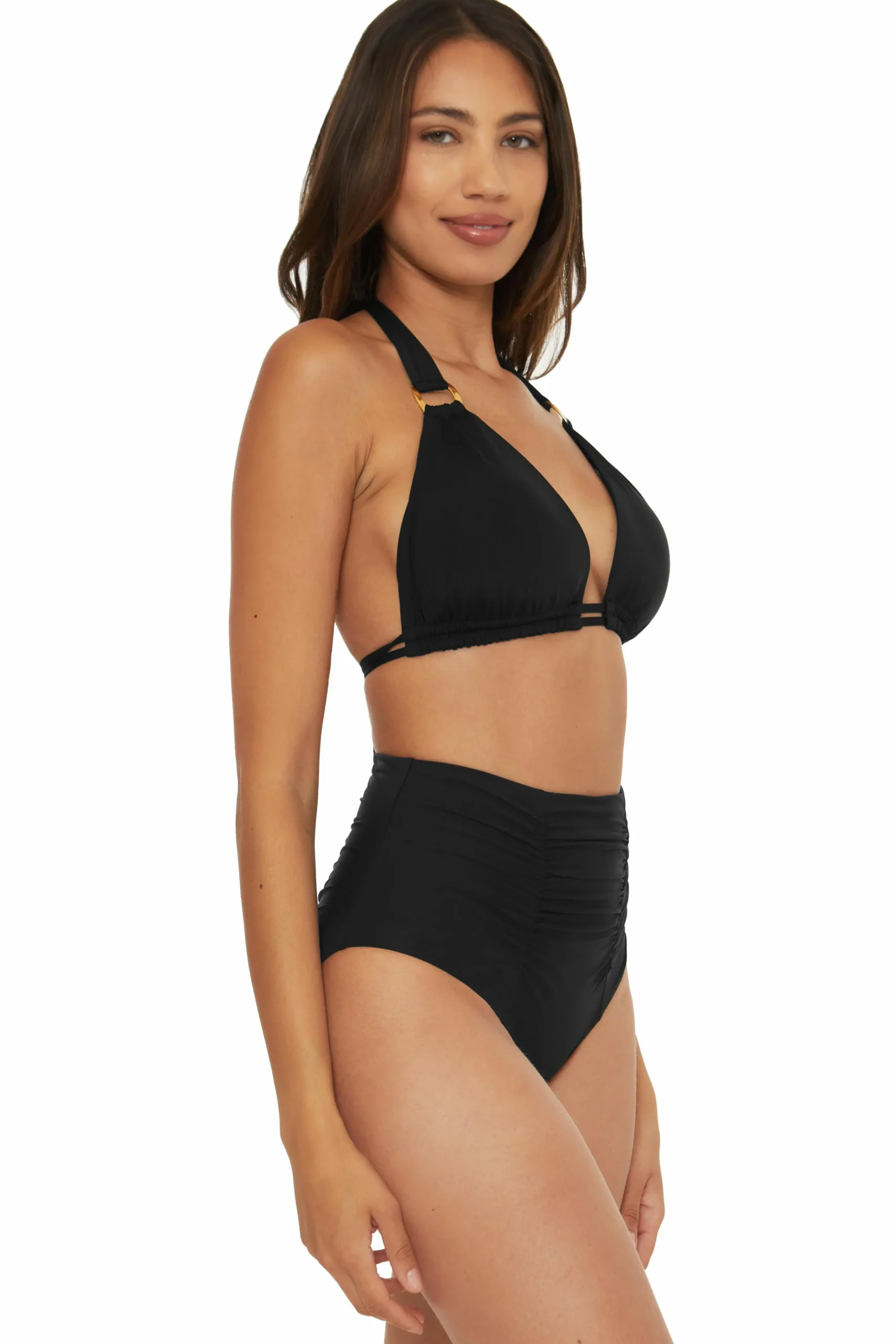 Becca High Waist>VINTAGE HI-WAIST PANT |BLACK