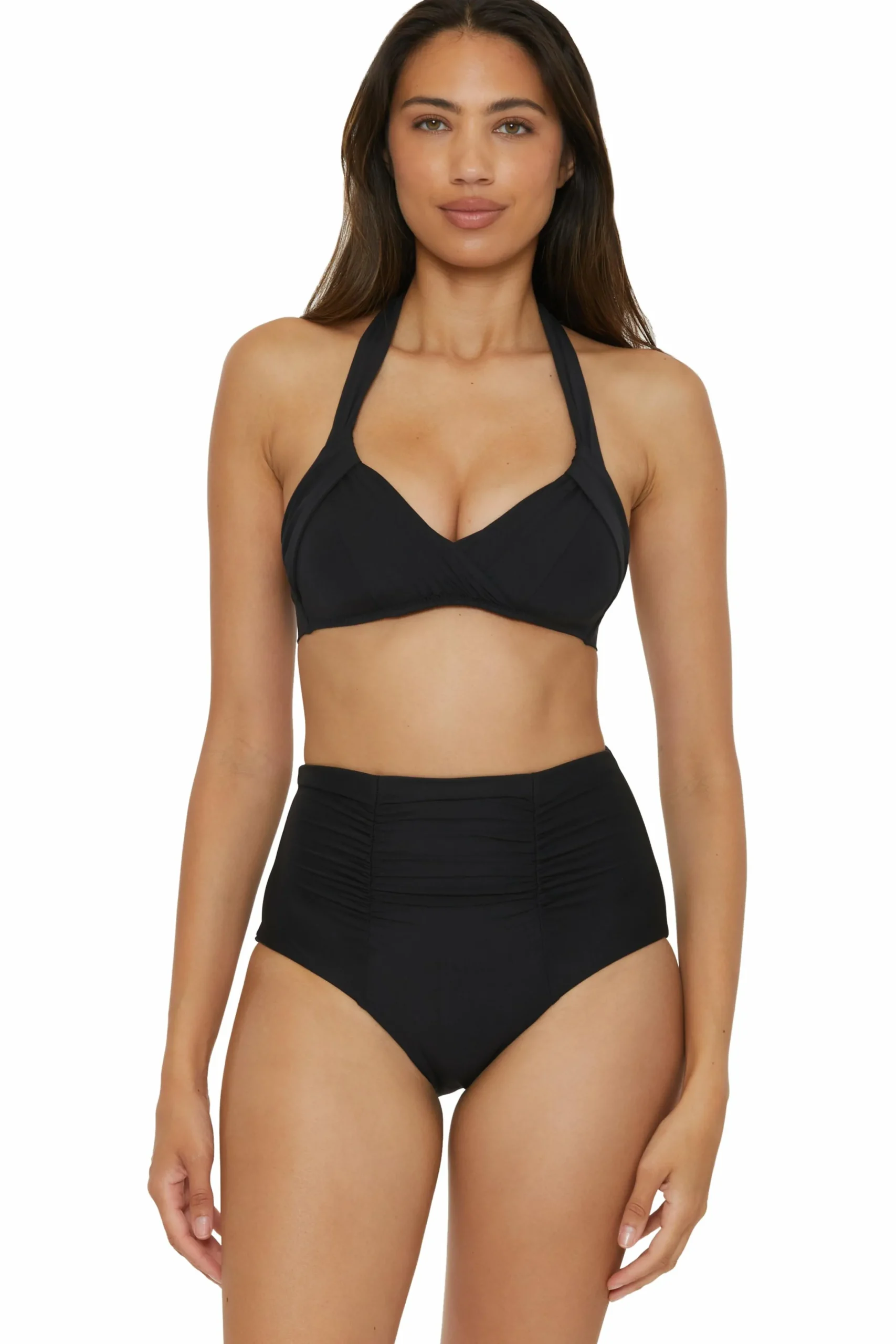 Becca High Waist>VINTAGE HI-WAIST PANT |BLACK